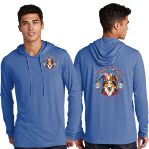 JESTER/UniSex Sport Tek TriBlend Wicking Long Sleeve Hoodie /ST406