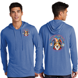 JESTER/UniSex Sport Tek TriBlend Wicking Long Sleeve Hoodie /ST406