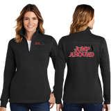 JUMP/Ladies 9oz Quarter Zip Sweatshirt/LST253