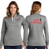 JUMP/Ladies 9oz Quarter Zip Sweatshirt/LST253