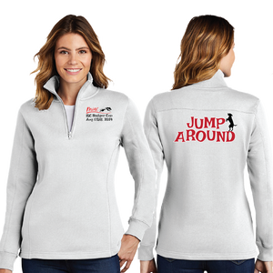 JUMP/Ladies 9oz Quarter Zip Sweatshirt/LST253