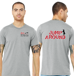 JUMP/UniSex Tri Blend T Shirt SOFTEST Cotton Feel on the Market/3413 (Copy)