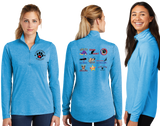 KCA/TriBlend Wicking Lightweight Quarter Zip Pullover/LST407