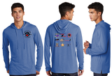 KCA/UniSex Sport Tek TriBlend Wicking Long Sleeve Hoodie /ST406