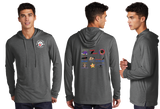 KCA/UniSex Sport Tek TriBlend Wicking Long Sleeve Hoodie /ST406