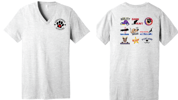 KCA/BELLA CANVAS  Unisex Jersey Short Sleeve V Neck Tee/BC3005