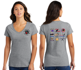 KCA/Port n Company Women V Neck Tee/LPC450V