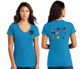 KCA/Port n Company Women V Neck Tee/LPC450V
