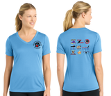 KCA/Sport Tek Women PosiCharge Competitor V Neck/LST353