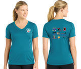 KCA/Sport Tek Women PosiCharge Competitor V Neck/LST353