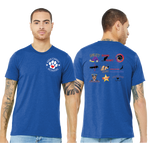 KCA/UniSex Tri Blend T Shirt SOFTEST Cotton Feel on the Market/3413