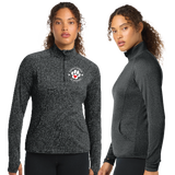 KCA/SportTek Women SportWick Stretch QTR Zip Pullover/LST850