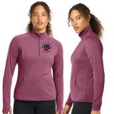 KCA/SportTek Women SportWick Stretch QTR Zip Pullover/LST850