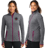 KCA/SportTek WOMEN SportWick Stretch Contrast FULL ZIP Jacket/LST853