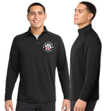KCA/SportTek SportWick Stretch QTR Zip Pullover/ST850