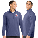 KCA/SportTek SportWick Stretch QTR Zip Pullover/ST850