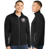 KCA/SportTek SportWick Stretch Contrast FULL ZIP Jacket/ST853