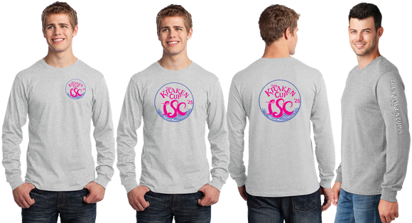 KRA25/Port and Co Long Sleeve Core Cotton Tee/PC54LS