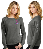 KRA25/Women Featherweight French Terry Long Sleeve Crewneck/DT672