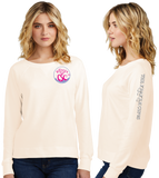 KRA25/Women Featherweight French Terry Long Sleeve Crewneck/DT672