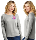 KRA25/Women Featherweight French Terry Long Sleeve Crewneck/DT672