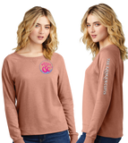 KRA25/Women Featherweight French Terry Long Sleeve Crewneck/DT672