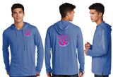 KRA25/UniSex Sport Tek TriBlend Wicking Long Sleeve Hoodie /ST406