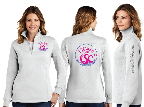 KRA25/Ladies 9oz Quarter Zip Sweatshirt/LST253