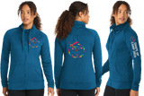SHAPECAMP/SportTek Women SportWick StretchFull Zip Jacket/LST852