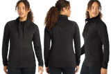 /SportTek Women SportWick StretchFull Zip Jacket/LST852