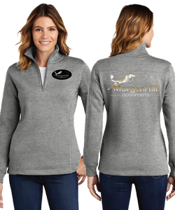 MHDS/Ladies 9oz Quarter Zip Sweatshirt/LST253/