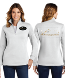 MHDS/Ladies 9oz Quarter Zip Sweatshirt/LST253/