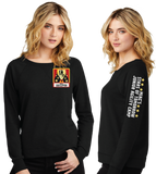 MICAJR/Women Featherweight French Terry Long Sleeve Crewneck/DT672