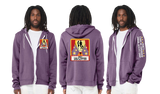 MICAJR/Bella Canvas mid weight Full zip hoodie/3739