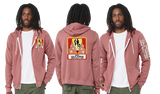 MICAJR/Bella Canvas mid weight Full zip hoodie/3739