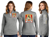 MICAJR/Ladies 9oz Quarter Zip Sweatshirt/LST253/