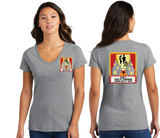 MICAJR/Port n Company Women V Neck Tee/LPC450V