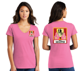 MICAJR/Port n Company Women V Neck Tee/LPC450V