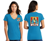 MICAJR/Port n Company Women V Neck Tee/LPC450V