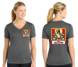 MICAJR/Sport Tek Women PosiCharge Competitor V Neck/LST353