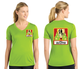 MICAJR/Sport Tek Women PosiCharge Competitor V Neck/LST353