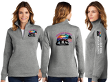 MM25/Ladies 9oz Quarter Zip Sweatshirt/LST253/