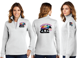 MM25/Ladies 9oz Quarter Zip Sweatshirt/LST253/