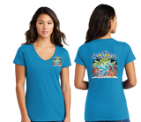 OCEAN25/Port n Company Women V Neck Tee/LPC450V