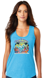 OCEAN25/Women TriBlend Racerback Tank Top/DM138L