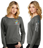 OCEAN25/Women Featherweight French Terry Long Sleeve Crewneck/DT672