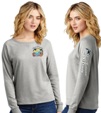 OCEAN25/Women Featherweight French Terry Long Sleeve Crewneck/DT672