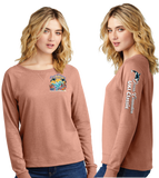 OCEAN25/Women Featherweight French Terry Long Sleeve Crewneck/DT672