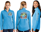 OCEAN25/TriBlend Wicking Lightweight Quarter Zip Pullover/LST407
