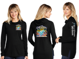 OCEAN25/Sport Tek Women TriBlend Wicking Long Sleeve Hoodie/LST406